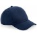 Casquette 5 pans en coton bio BF062N taille unique - bleu navy