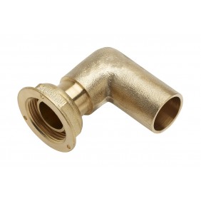 Coude 90° JPC 6/20 à braser sans oreille de fixation FAVEX