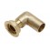 Coude 90° JPC 6/20 à braser sans oreille de fixation