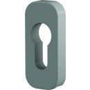 Paire de rosaces en zamak clé I fixation invisible pour béquilles Quad VACHETTE ASSA ABLOY