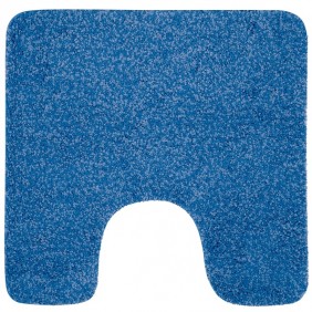 Tapis de WC - 55x55cm - Bleu - Microfibre - antidérapant - Gobi SPIRELLA