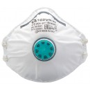 Masques respiratoires coqués avec valve FFP2 BLS 102 V NR D - x20 BLS