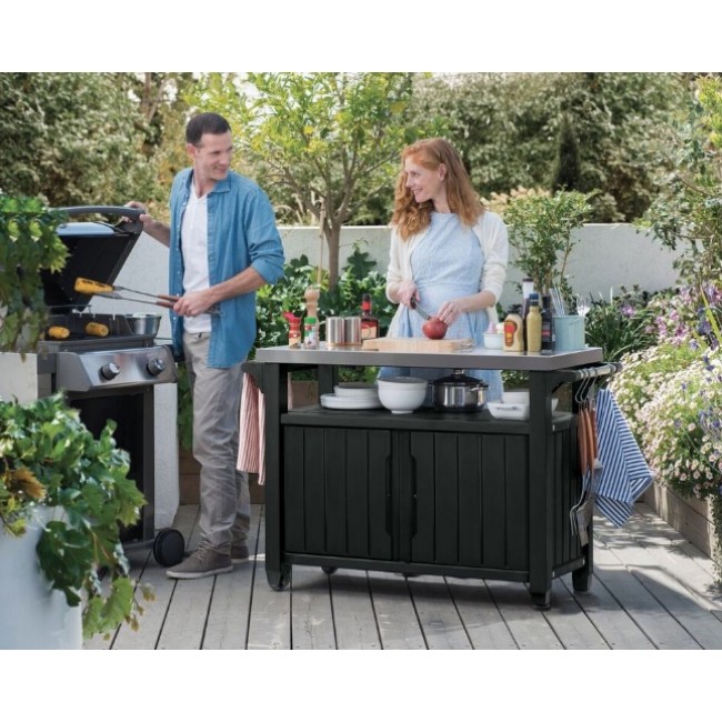 Grand buffet barbecue anthracite - 279 litres KETER