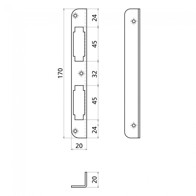 Gache-equerre-serrure-larder-D450-D45-vachette-schema.jpg VACHETTE