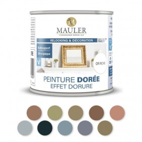 Peinture dorée effet dorure - sans odeur Mauler