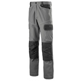 Pantalon de travail craft worker résistant - gris et noir CEPOVETT SAFETY
