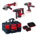 Pack 3 machines 18V + batteries + chargeur + sac de transport