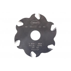 Fraise à rainurer MD pour Classic - Ø100×4×22 mm - sans moyeu LAMELLO