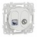 Prise mixte RJ45 Cat.6 STP + TV - Odace II