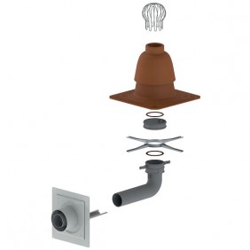 Kit de tubage flexible pour chaudières à condensation gaz et fioul - C9 - Flexline BURGERHOUT