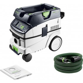 Aspirateur eau et poussières Cleantec CTL 26 EI - classe L - cuve 26L FESTOOL