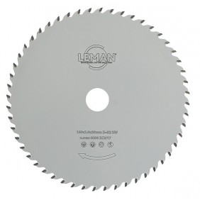 Lame carbure multi-matériaux Ø160x2,0/1,4x20 mm - 52 dents LEMAN