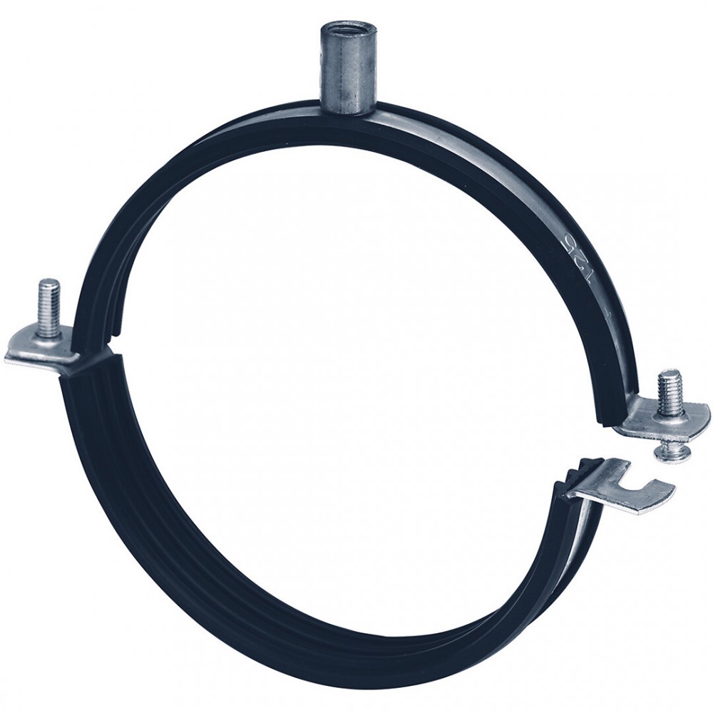 Collier De Fixation En Acier Galvanis Pour Conduits Rigides AXELAIR 