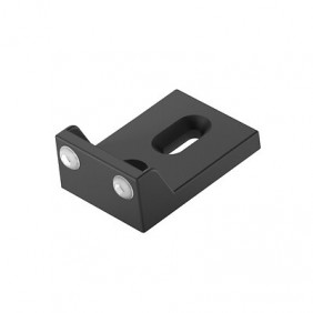 Butée pour porte battante système Cadro - plastique noir HETTICH