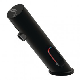 Mitigeur de lavabo sans contact sur plage - noir mat - Linea PRESTO