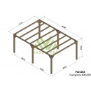 Pergola autoportante en bois lamellé-collé Fuengirola 6x4x2,5m-PL01264.jpg MADERLAND