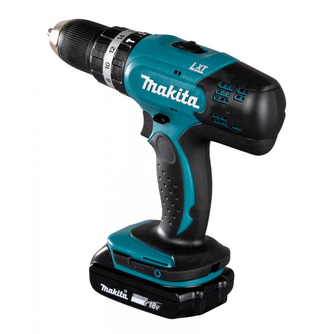 Perceuse visseuse sans fil à percussion LXT® 18V - 1,5 Ah - DHP453RYJ - Bricozor 1.jpg MAKITA