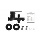 Mitigeur bain:douche - noir mat - Denver 4.jpg SCHÜTTE