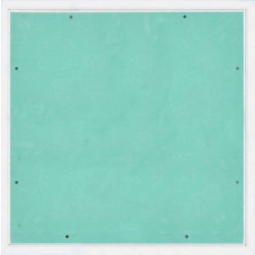 Trappe de visite plâtre invisible cadre alu blanc 600mm x 600mm - x2 BRICOZOR