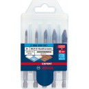 Coffret de 5 forets Expert HardCeramic HEX-9 - diamètre 4/5/6/8/10mm BOSCH