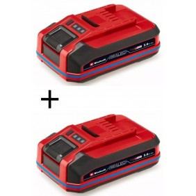 Lot de 2 batteries étanche 18V 3,0Ah SEALED Power X-Change Plus A2 EINHELL