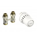 Kit thermostatique avec tête M30x1,5 et raccord en H type RLV-KB - React™ DANFOSS