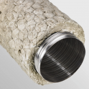 Tubage flexible double inox pré-isolé Ten Liss Ø150 mm - longueur 14 m TEN