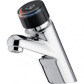 Mitigeur temporisé avec système anti-blocage - bouton polyacétal noir - 4000 S PRESTO