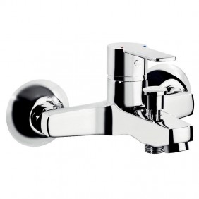 Mitigeur chromé - bain-douche - pose mural - S4-15 SIMILAIRE