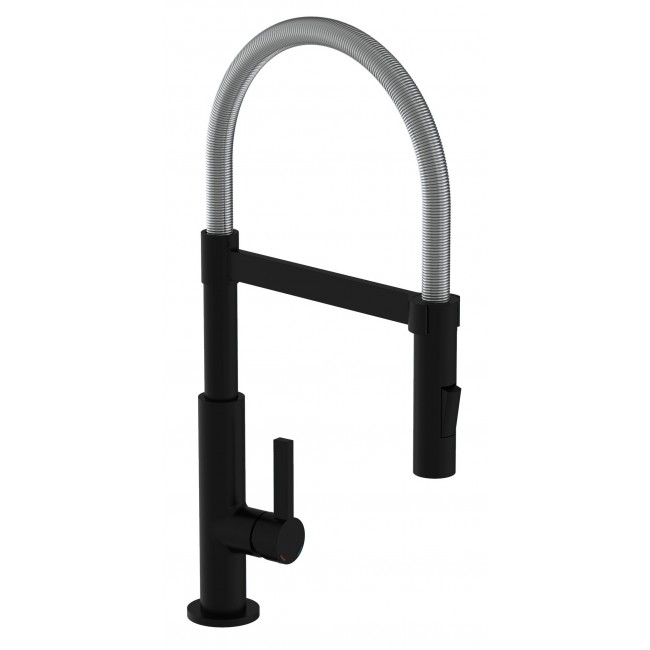 Mitigeur de cuisine - avec ressort - en spirale - Chromé 2.jpg SCHÜTTE