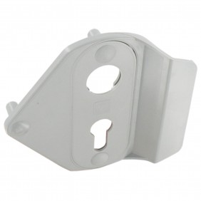 Poignée pour serrure de porte de garage coulissante EE à bouton poussoir TIRARD