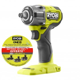 Boulonneuse à chocs 18V ONE+™ - 450 Nm - RIW18CBL-0 RYOBI