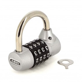 Cadenas à code - 4 molettes extérieures - largeur 65 mm - 154/65 ABUS