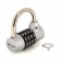 Cadenas à code - 4 molettes extérieures - largeur 65 mm - 154/65