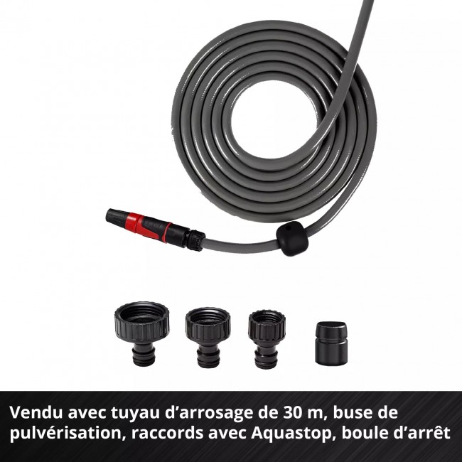 Enrouleur de tuyau sans fil GE-HR 18:30-1 Li-Solo - tuyau 30m - Power X-Change 6.jpeg EINHELL