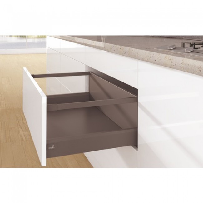 Tiroir avec tringles - anthracite-Arcitech HETTICH
