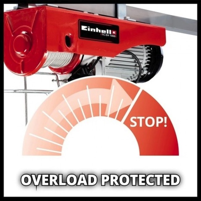 Palan électrique - 1600 watts - 1 tonne - TC-EH 1000 EINHELL