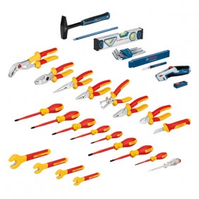 Set de 37 outils pour électricien avec coffret de transport L-BOXX BOSCH