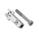 Set de raccord universel avec vis pour profilé HETTICH