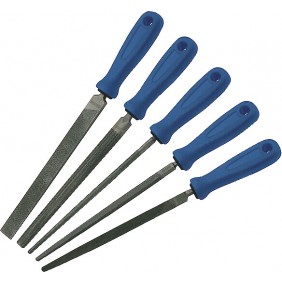 Jeu de 5 limes mi-douces - longueur 200 mm - Expert EXPERT BY FACOM
