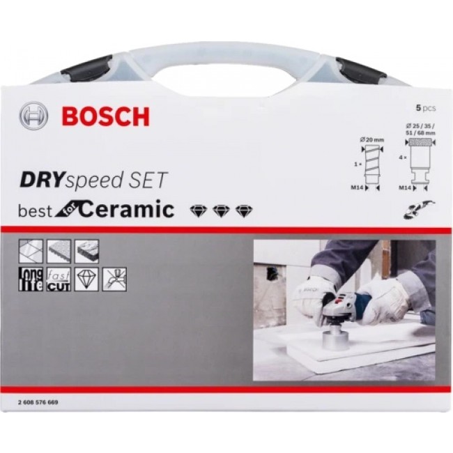 Coffret 4 trépans diamant - M14 - coupe à sec - Dryspeed.jpg BOSCH