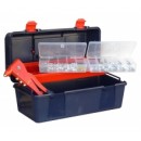 Boite à outils avec pince à riveter et assortiment de 160 rivets TECHMAN