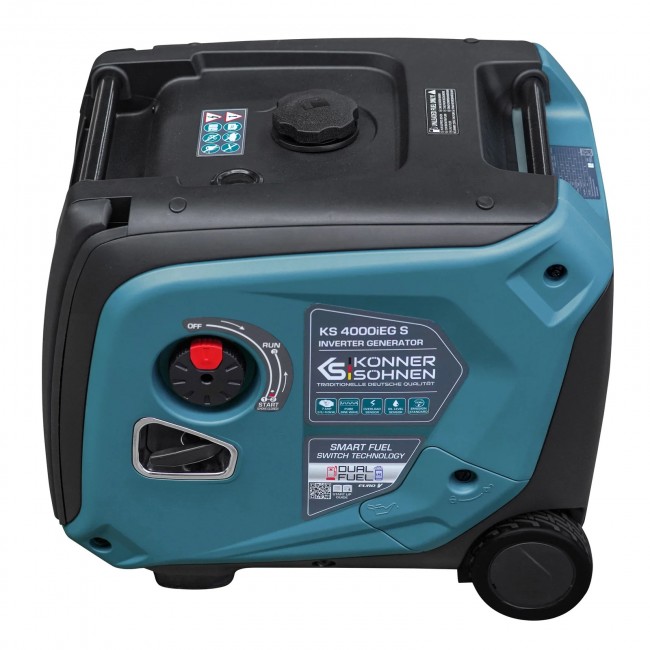 Groupe électrogène:onduleur à essence:gaz - 4 kW - 230V - KS 4000iEG S - Bricozor 18.jpeg KONNER & SOHNEN