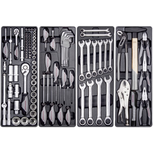 Boîte à outils Basic-Line 1:4%22 + 1:2%22 - 100 pièces - Bricozor 1.jpg KRAFTWERK