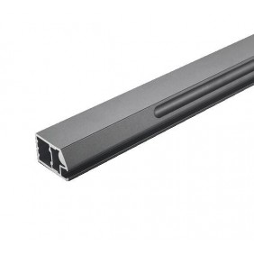 Profil aluminium avec prise de main pour charnières Conecta - 3 mètres SALICE