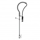 Mitigeur cuisine professionnelle avec douchette - sur plage - sans bec PRESTO