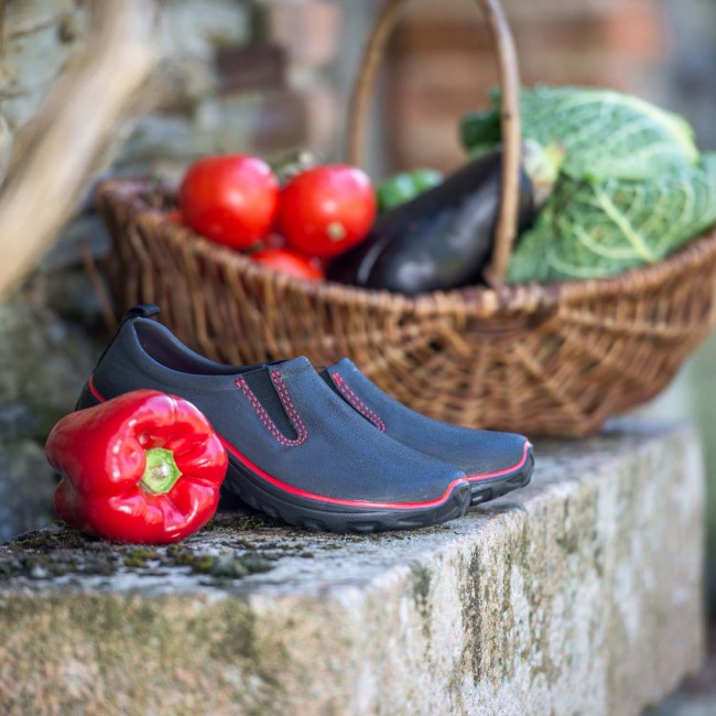 Chaussures de jardin Derby - noir rouge - Bricozor 3.jpeg BLACKFOX