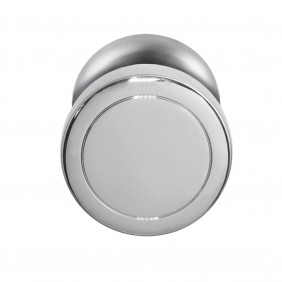 Bouton de porte centré fixe disque Ø54mm - série EK530 - rosace bombée KARCHER DESIGN