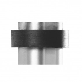 Butoir de porte rond en inox satiné - série EZ211L - diamètre 42 mm KARCHER DESIGN