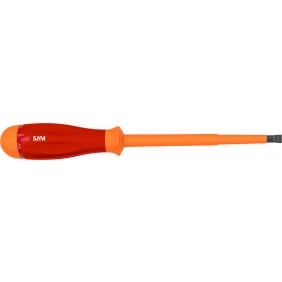 Tournevis électricien Fente isolé 1000V SAM OUTILLAGE